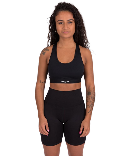 Panelled Sports Bra